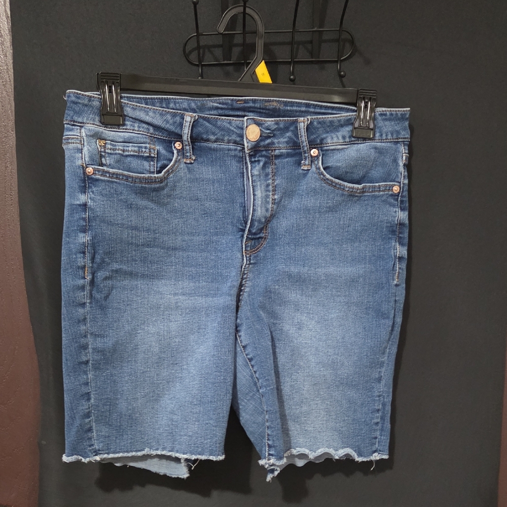 Seven7 Blue Denim Women Shorts